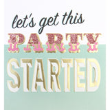 Caroline Gardner birthday card 146mm x 140mm - British product
