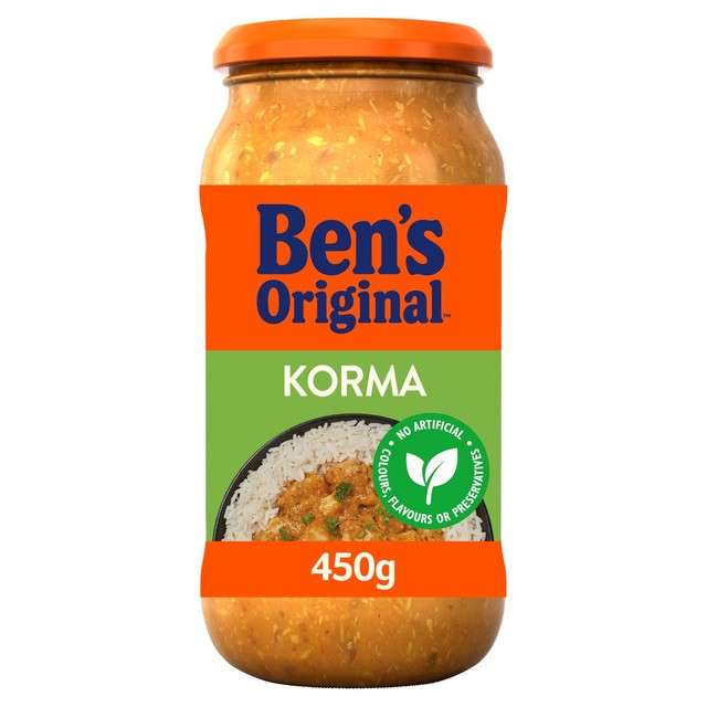 Ben's Original Korma curry sauce 450g - British product