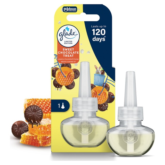 Glade plug in refill Sweet Chocolate Treat 20ml, UK version