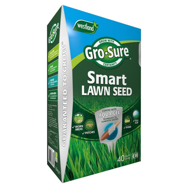 Gro Sure Smart Lawn Seed 40sq.m, UK version