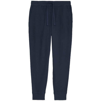 M&S Mens Pure Cotton Waffle Loungewear Bottoms L Navy