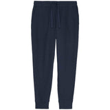 M&S mens pure cotton waffle loungewear bottoms L Navy, imported from the UK