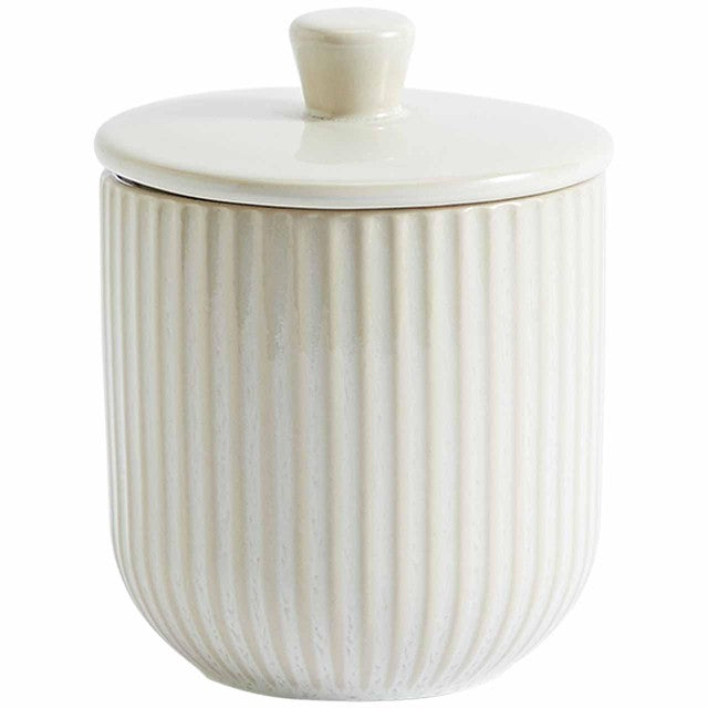 M&S Small Cream Storage Jar, imported from the UK