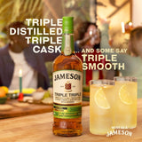 Jameson Triple Triple Irish whiskey 70cl, UK version