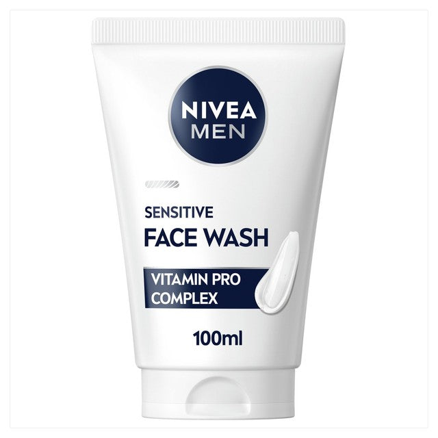 Nivea Men Sensitive Face Wash 100ml, imported from the UK