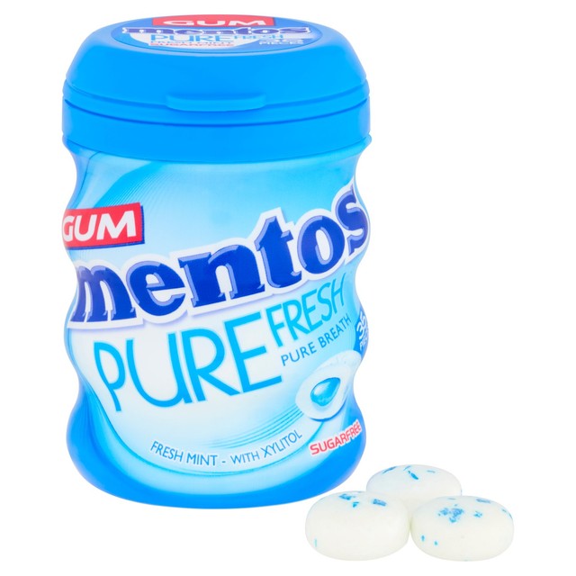 Mentos Freshmint Chewing Gum 70g, imported from the UK