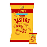 M&S cheese tasters corn snack multipack, imported from the UK
