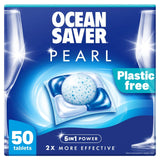 OceanSaver Pearl All in One dishwasher tablets 50 pack, imported from the UK