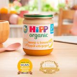 HiPP Organic mango banana baby food jar 160g, UK version