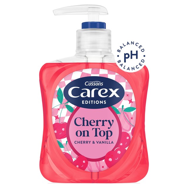 Carex Cherry On Top Antibacterial Hand Wash 250ml - British product