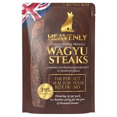 Heavenly Dog British Beef Wagyu Dog Meal 50g