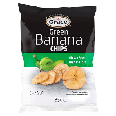 Grace Green Banana Chips Crisp Snack 85g