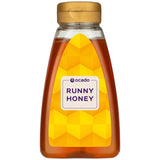 Ocado Runny Honey Bottle 340g, imported from the UK