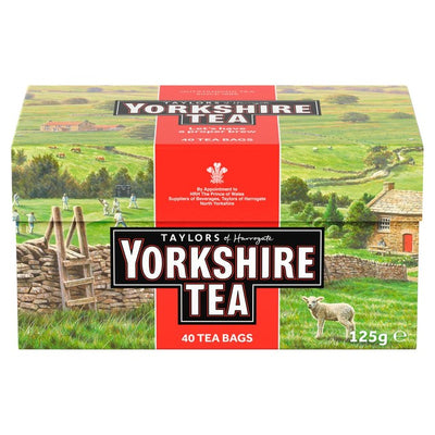 Yorkshire Tea Svarte Te Poser 40 Te Poser