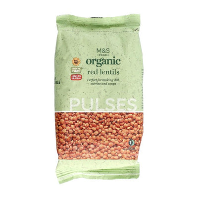 M&S Organic Red Lentils Dry Lentils 500g
