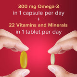 Seven Seas men's omega-3 and multivitamin supplement (British brand)