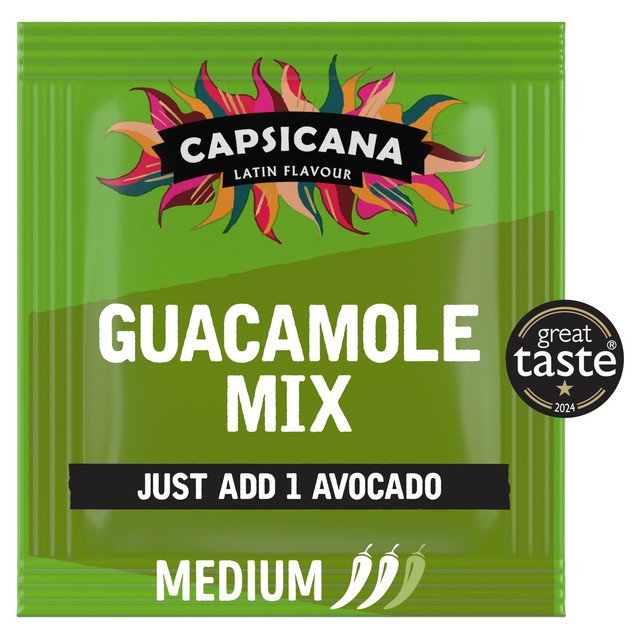 Capsicana guacamole mix medium 25g - British product