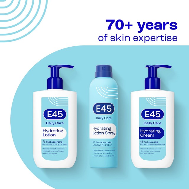 E45 Daily Body Lotion Dry Sensitive Skin 400ml - British product