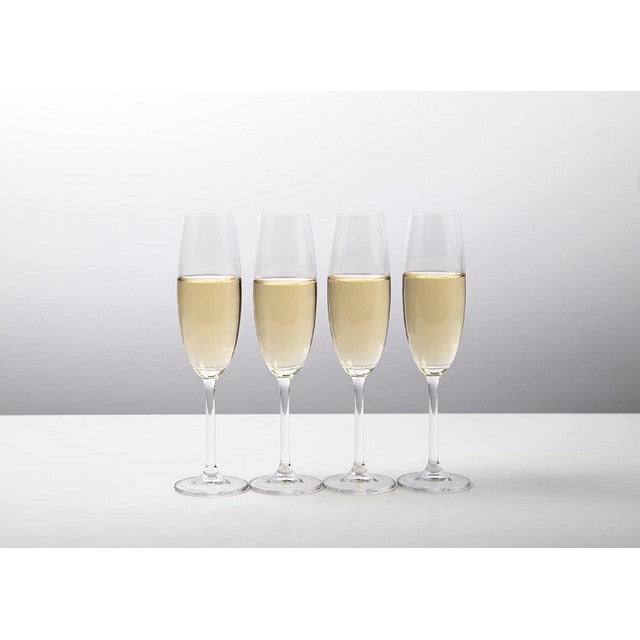 Mikasa Julie champagne flutes 8oz set of 4, imported from the UK