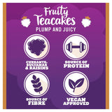 Warburtons fruity teacakes 4 per pack (British brand)