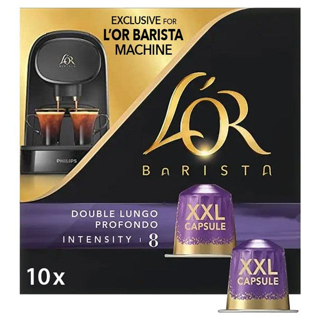 L'OR Barista Extra Long XXL coffee pods intensity 8, UK version