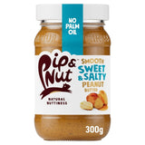 Pip & Nut sweet and salty smooth peanut butter 300g, imported from the UK