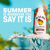 Malibu Coconut Rum & Cola pre-mixed cocktail can 25cl, imported from the UK