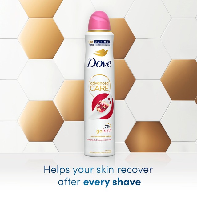 Dove Advanced Care Go Fresh Pomegranate Deodorant 200ml - British product