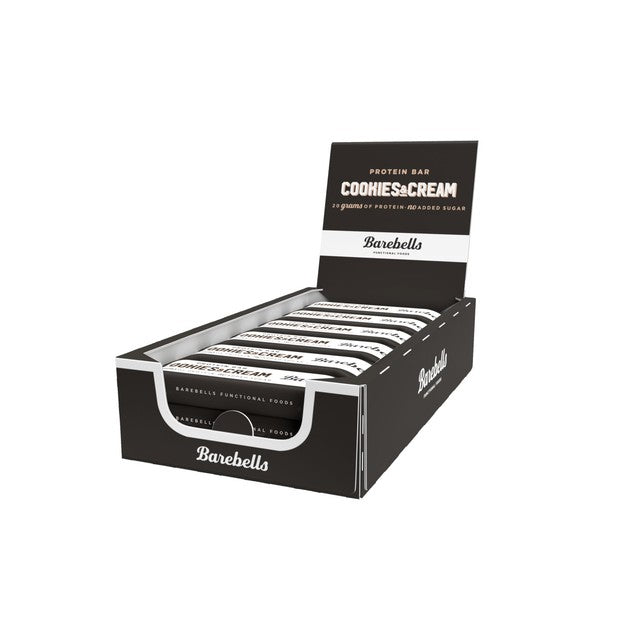 Barebells cookies & cream protein bar 55g - British product