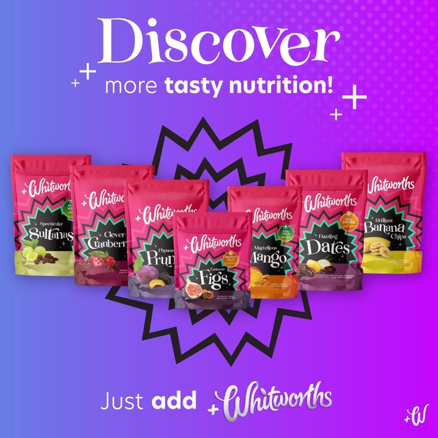 Whitworths flame snacking raisins 300g (British brand)