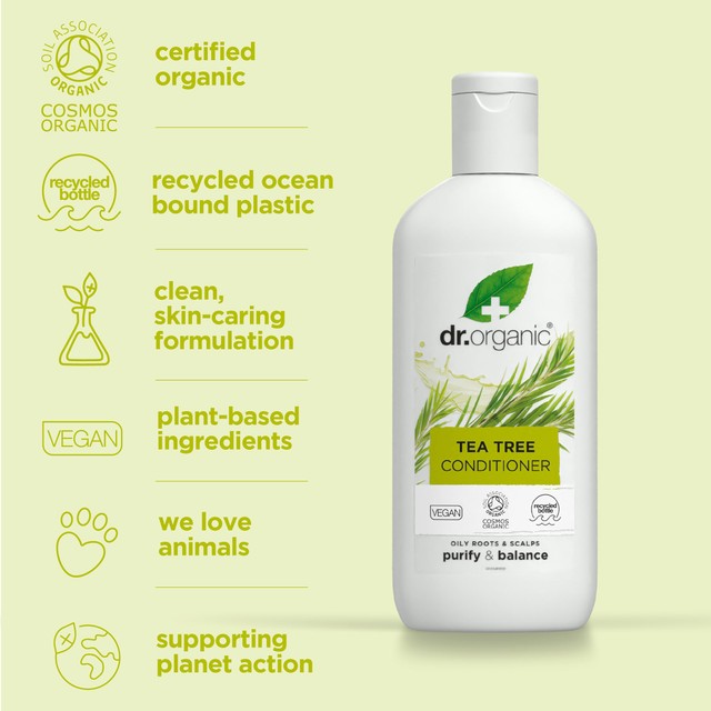 Dr Organic Tea Tree Conditioner 265ml - British product