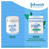 Johnson's Baby Cotton Buds 200 count plastic free, UK version