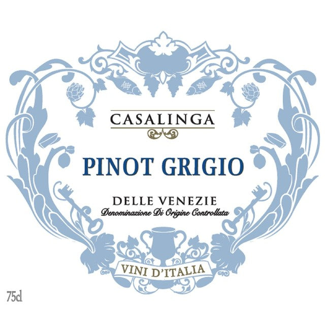 Casalinga Pinot Grigio Delle Venezie wine 75cl - British product