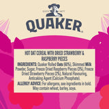 Quaker Porridge Pot Summer Berries 58g, imported from the UK
