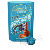 Lindt Lindor salted caramel chocolate truffles box 200g, UK version