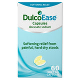 DulcoEase 100 mg Docusate Sodium stool softener capsules 60 - British product