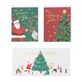 Sainsburys Home Multiview Trad Santa  Elves 20pk