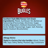 Walkers Bugles Southern Style BBQ corn snacks 110g (British brand)