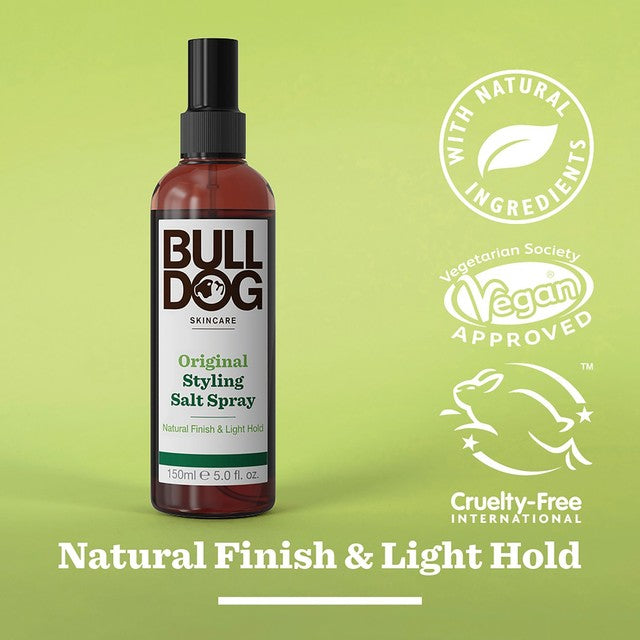 Bulldog original hair styling salt spray 150ml - British product