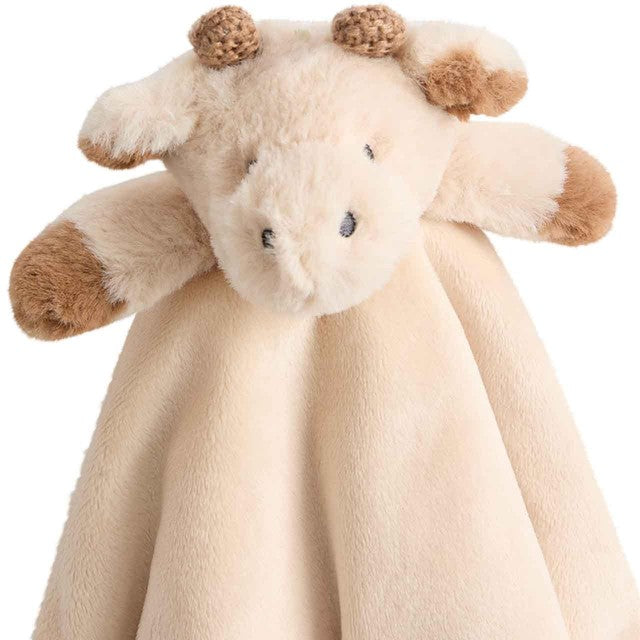 M&S crochet giraffe comforter in cream, imported from the UK