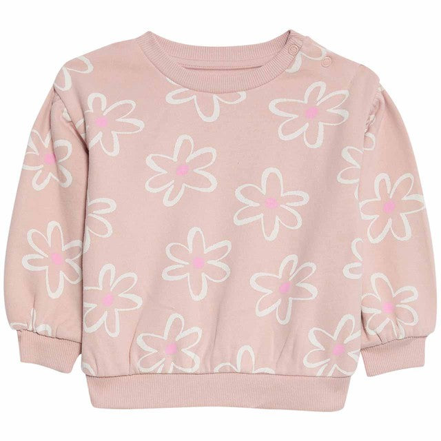 M&S Floral Print Baby Outfit Pink 0-3 Months, imported from the UK