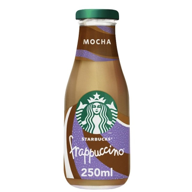 Starbucks mocha chocolate flavoured iced coffee 250ml (British brand)