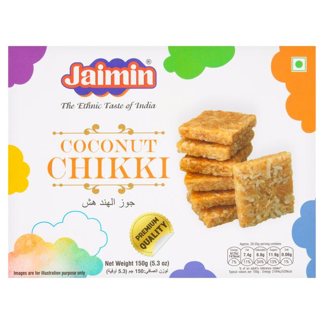 Coconut and Sugar Sweet Snack Bar 150g
