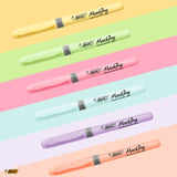 BIC highlighter pens intense and pastel colours pack of 12 - British product