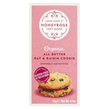 Honeyrose all butter oat & raisin cookies 115g, UK version