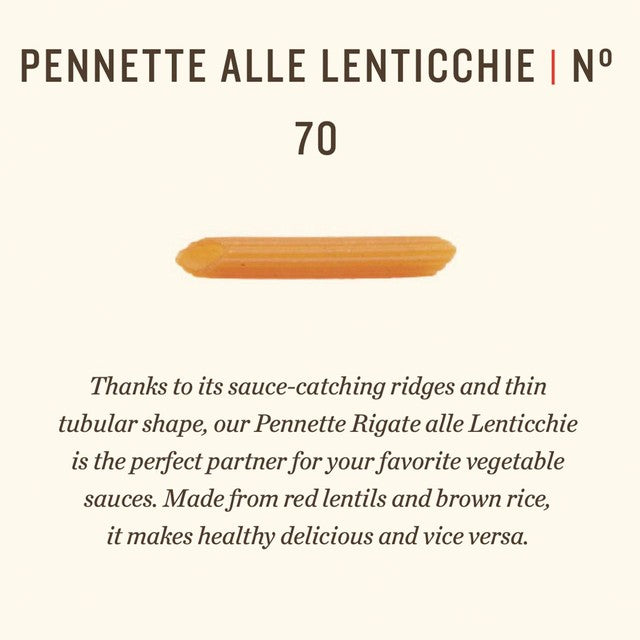 RUMMO gluten-free lentil pennette rigate pasta 300g, imported from the UK