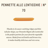 RUMMO gluten-free lentil pennette rigate pasta 300g, imported from the UK