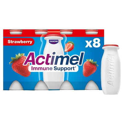 Actimel Strawberry Yoghurt Drink Multipack 8 x 100g