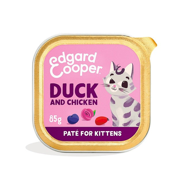 Edgard & Cooper kitten pate duck chicken 85g - British product