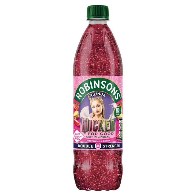 Robinsons Outstandiful Berry Wicked Double Strength Squash 750ml, imported from the UK